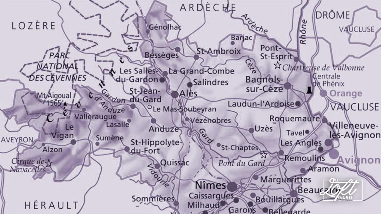 Saint-Michel-d'Euzet Chambres D'Hotes Et Spa Privatif - Le Loft Gard מראה חיצוני תמונה